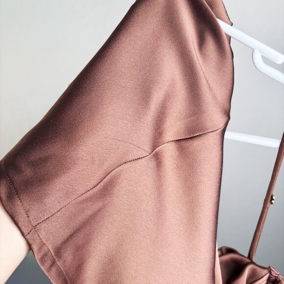 House of CB Myrna Satin Corset Midi Dress - Picture 9 of 9